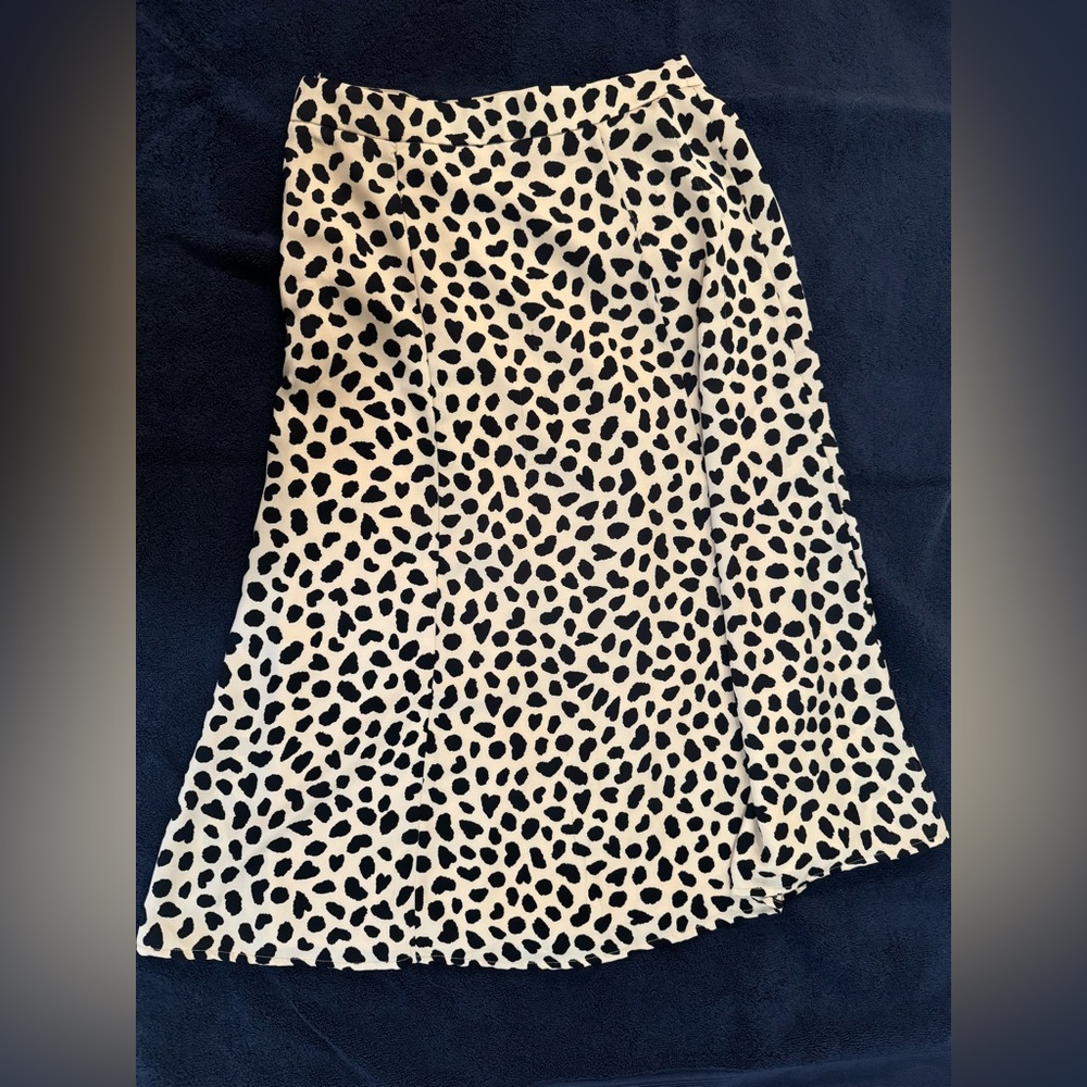 Leopard Print Skirt